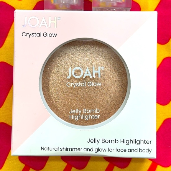 Brand New JOAH Jelly Bomb Highlighter & Two Air Light Satin Lipsticks in Sunrise - Picture 2 of 12